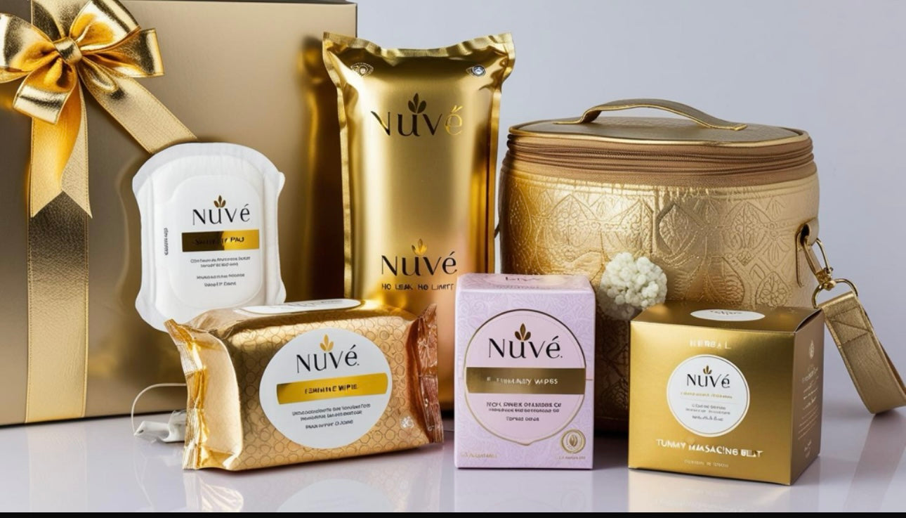 NǔvéLǔx Period Relief Kit for Women – PMS & Cramp Relief Essentials