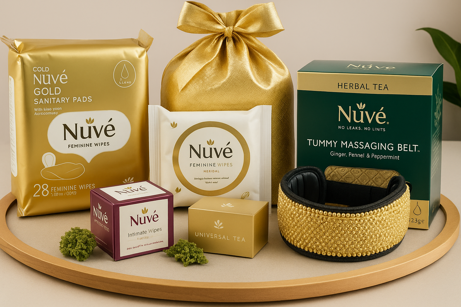 NǔvéLǔx Period Relief Kit for Women – PMS & Cramp Relief Essentials