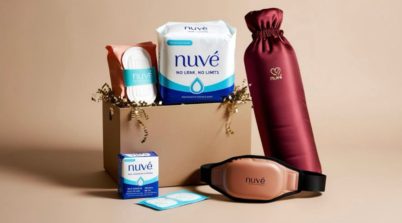 NǔvéLǔx Period Relief Kit for Women – PMS & Cramp Relief Essentials