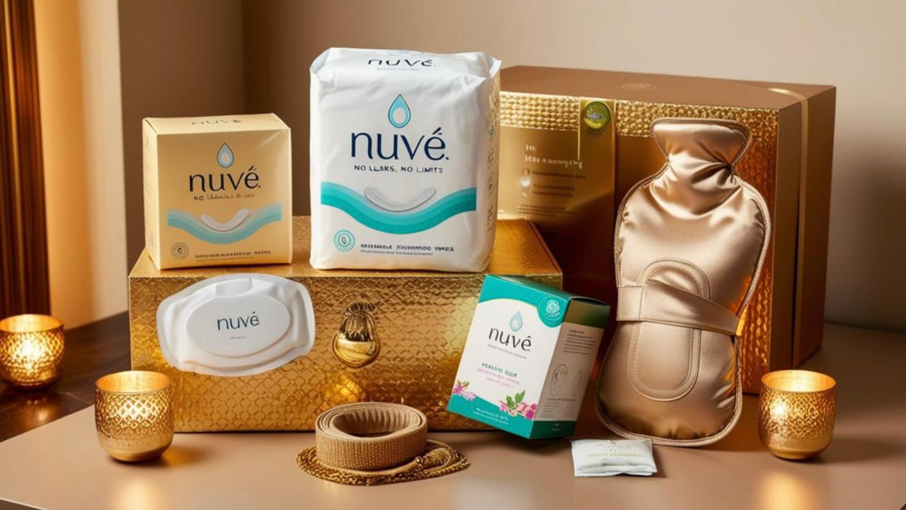 NǔvéLǔx Period Relief Kit for Women – PMS & Cramp Relief Essentials