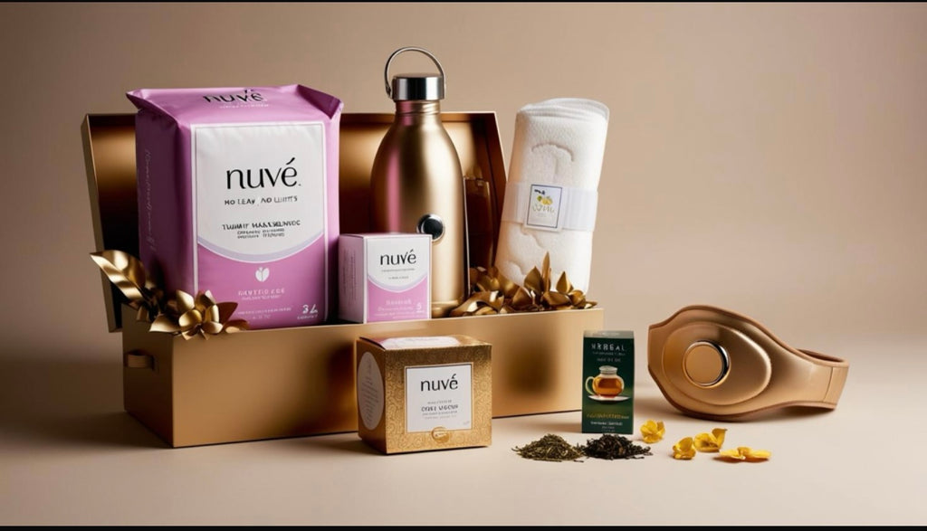 NǔvéLǔx Period Relief Kit for Women – PMS & Cramp Relief Essentials