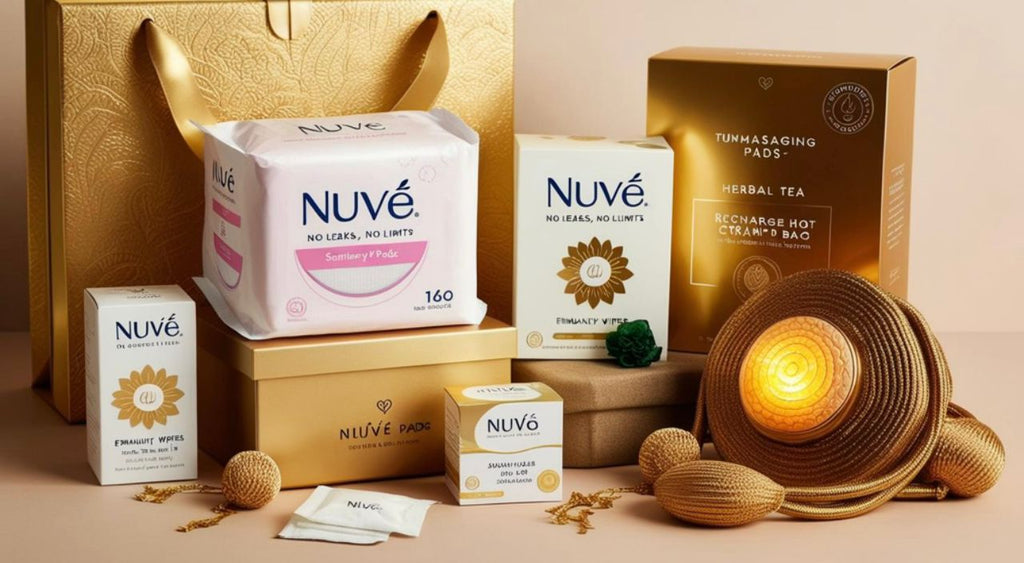 NǔvéLǔx Period Relief Kit for Women – PMS & Cramp Relief Essentials